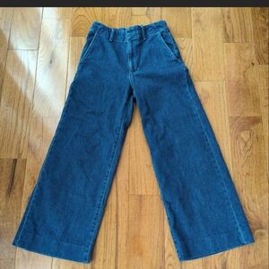 Uniqlo Wide-Leg Blue Trouser Jeans